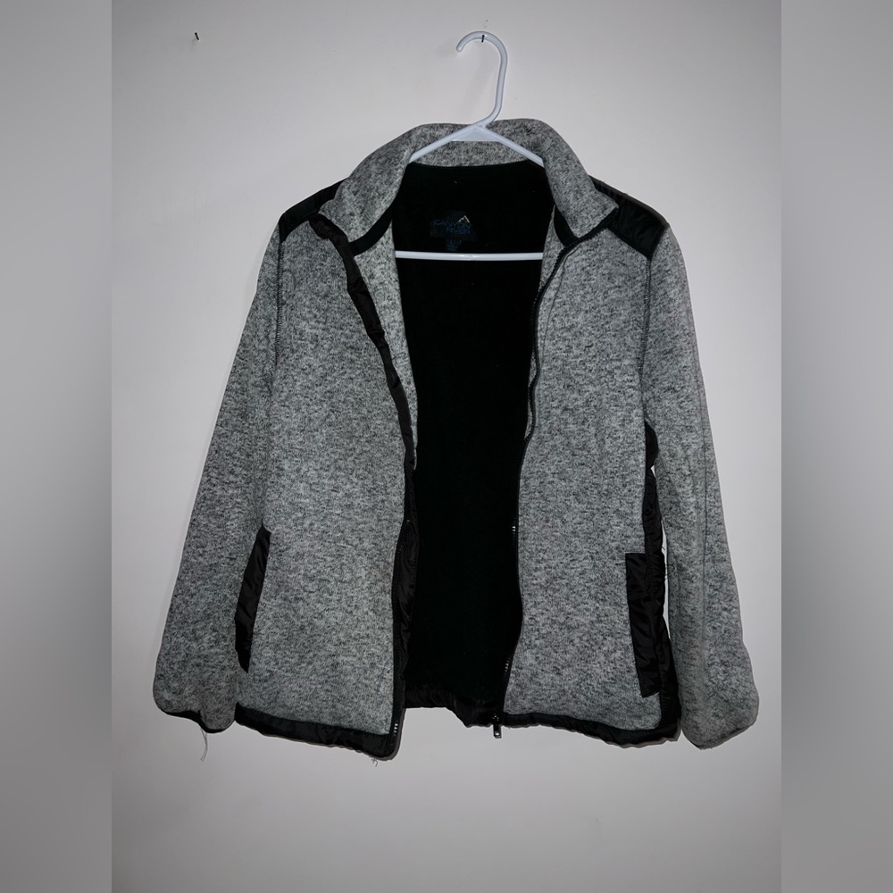 Grey Zip Up Jacket